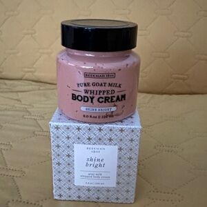Beekman 1802 Shine Bright Pure Goat Milk Whipped Body Cream 8oz